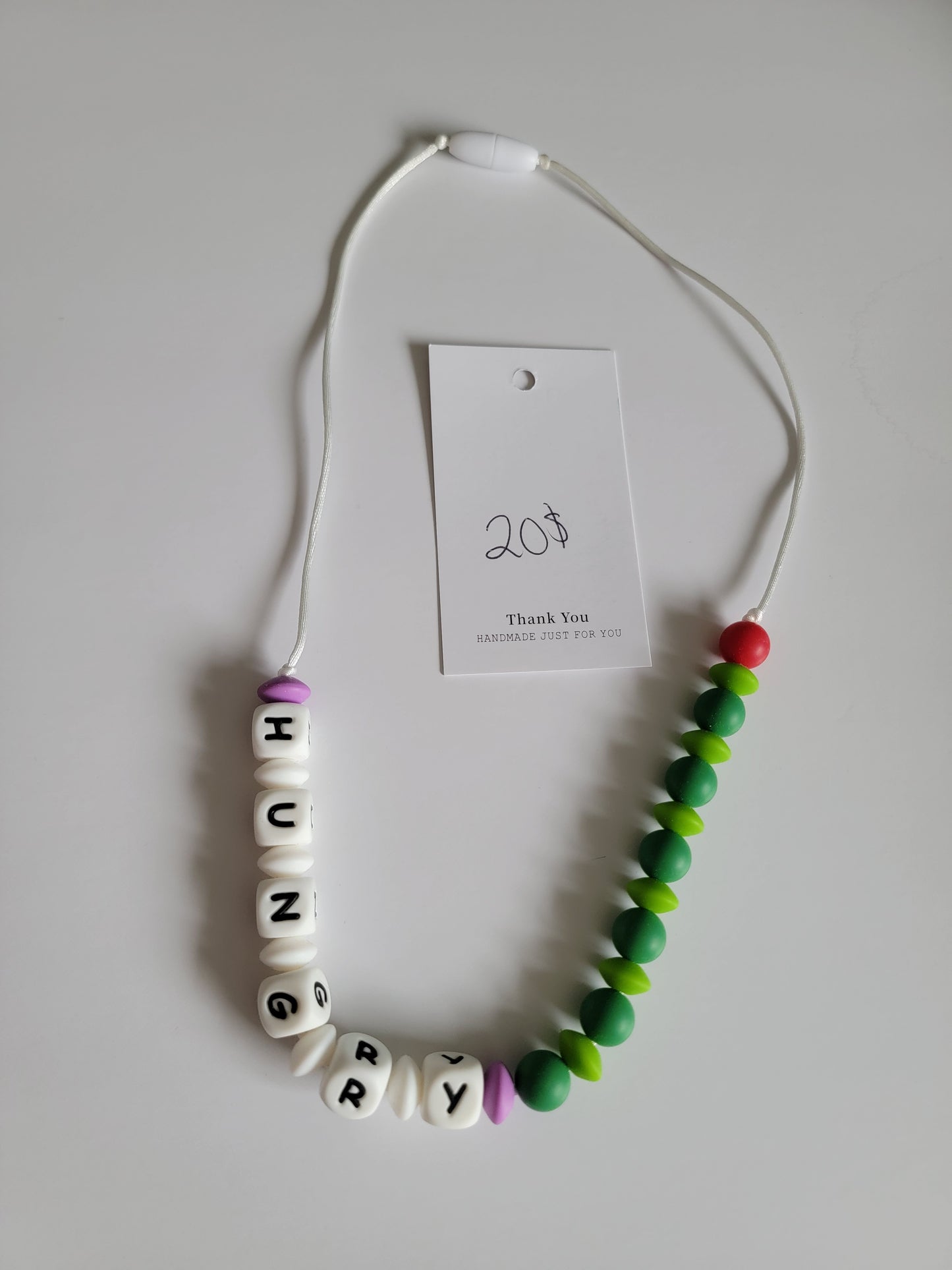 HUNGRY Caterpillar Necklace