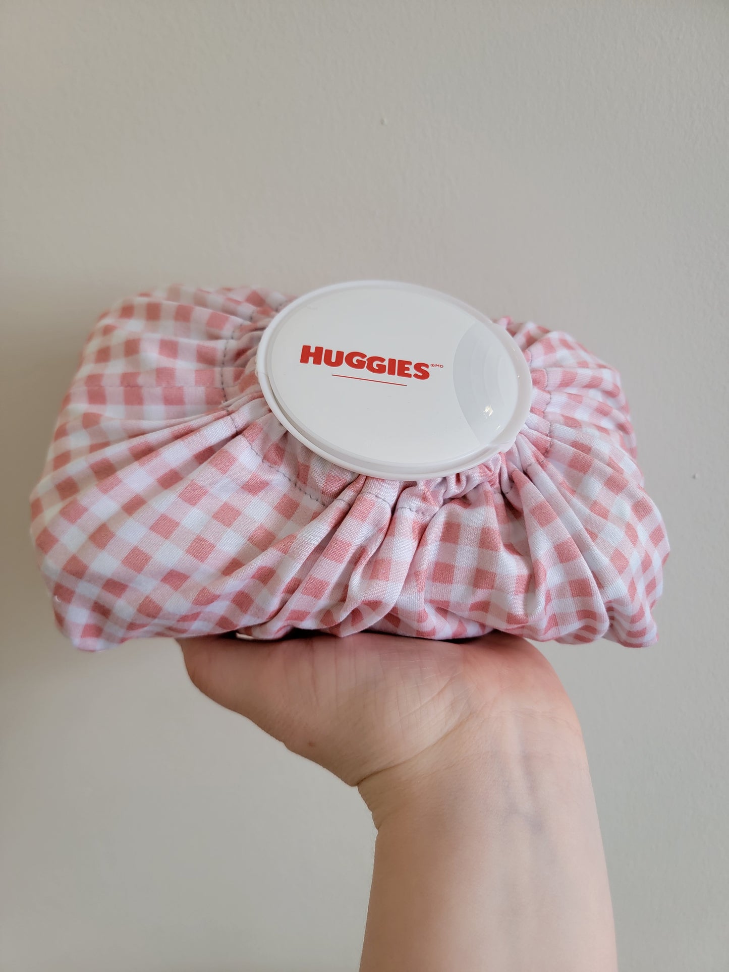 Gingham Wipe Cozy