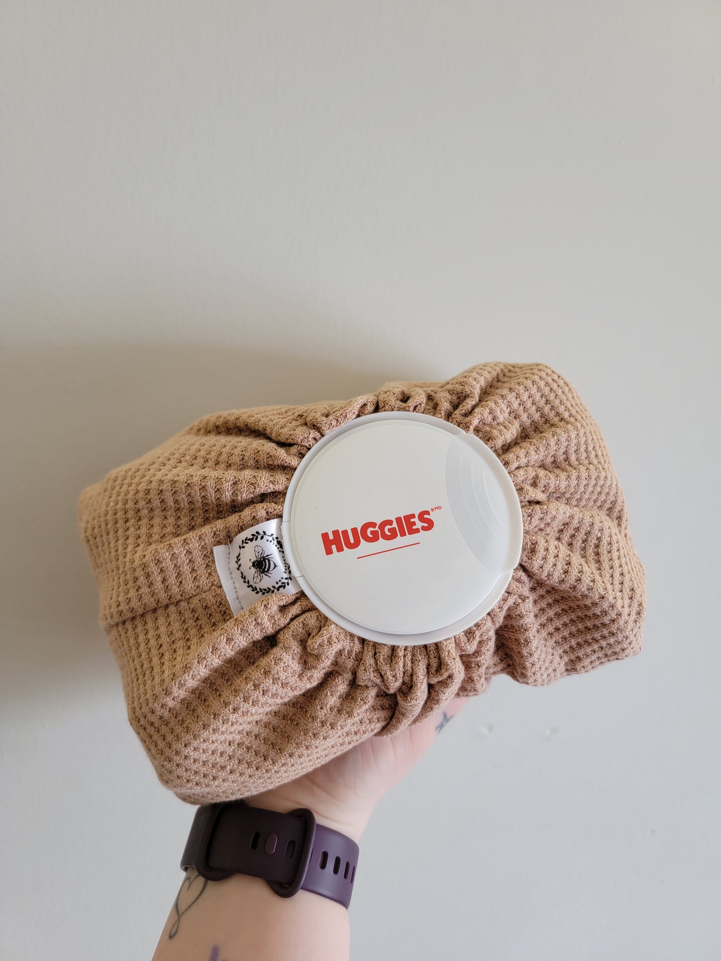Waffle Wipe Cozy covers