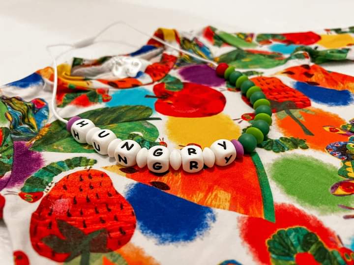 HUNGRY Caterpillar Necklace