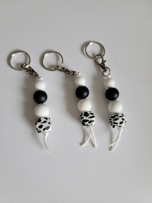 COW keychain/zipperpull