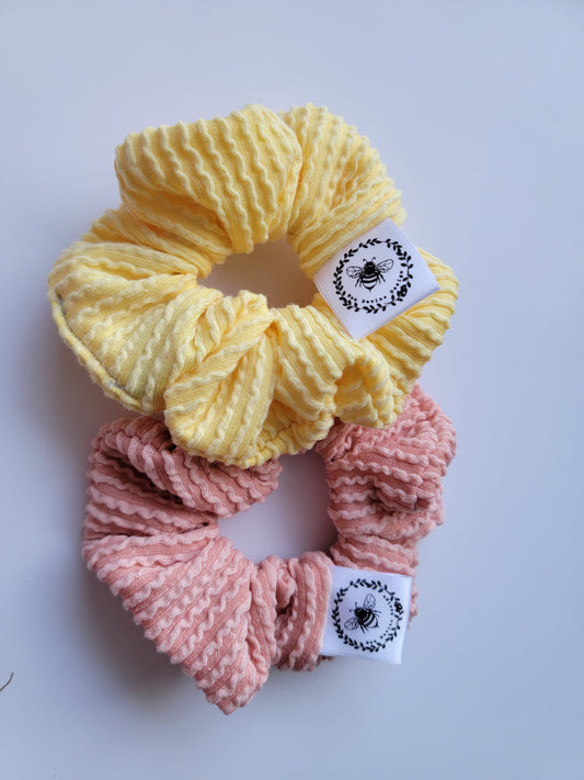 Sherbet scrunchies