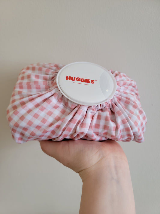 Gingham Wipe Cozy